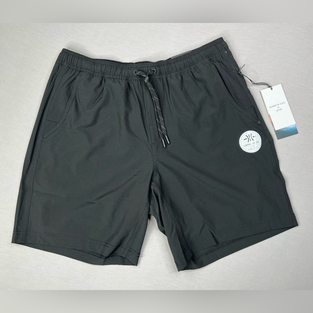 KENNETH COLE TECH RUNNING COMPRESSION LINED SHORT… - image 1